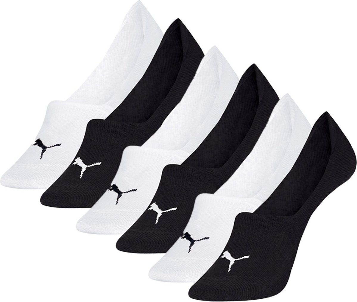Kit 6 Pares Meia Puma Sapatilha Super Invisível Adulto