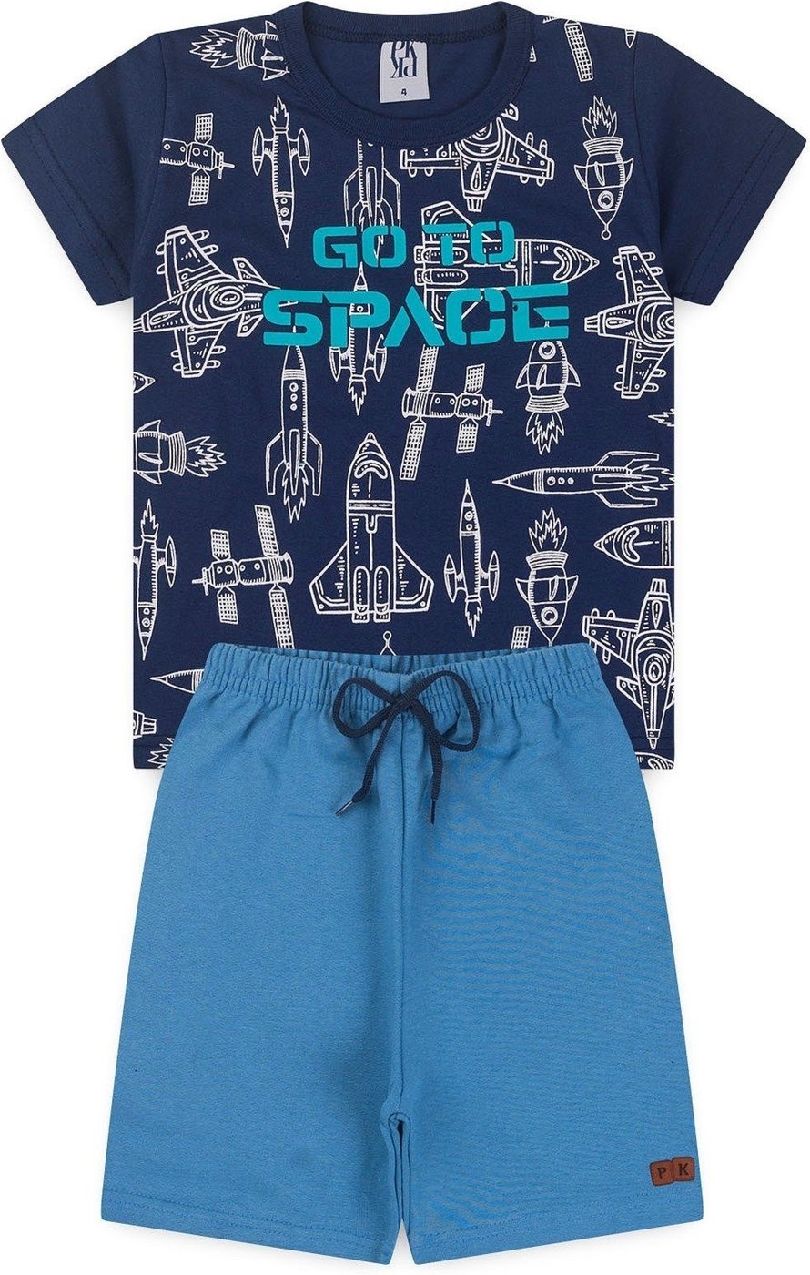 Imagem principal Infantil - Conjunto Platinum Ir Ao Espaço PLATINUM KIDS azul marinho PLATINUM KIDS azul marinho