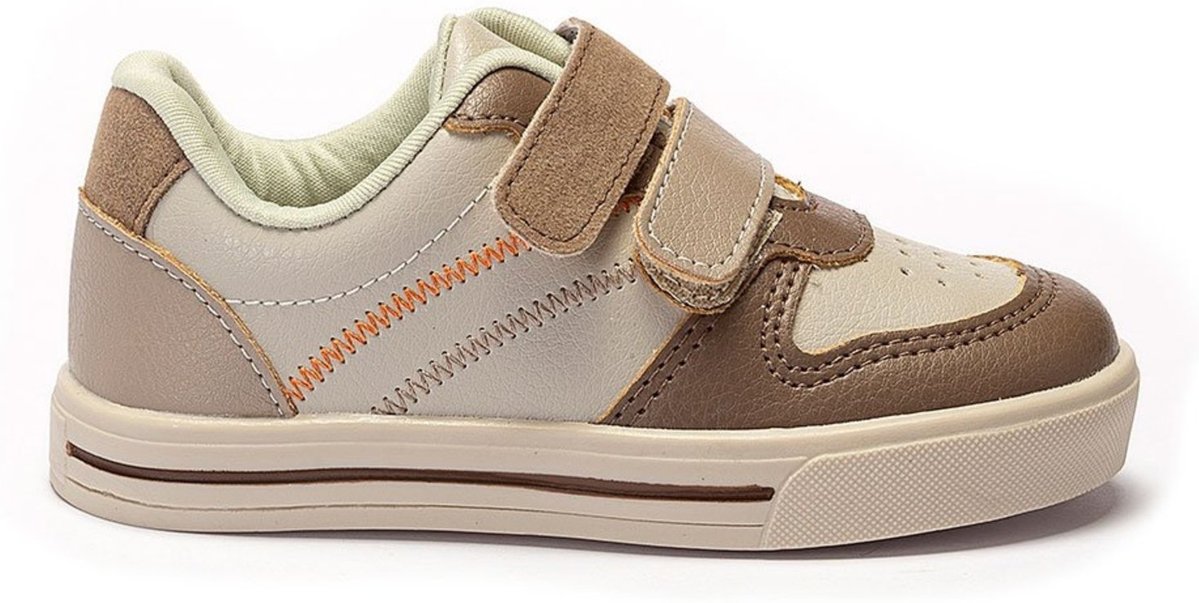 Imagem principal Infantil - Tênis Masculino Calce-Fácil Casual Bicolor Pequito marrom Pequito marrom