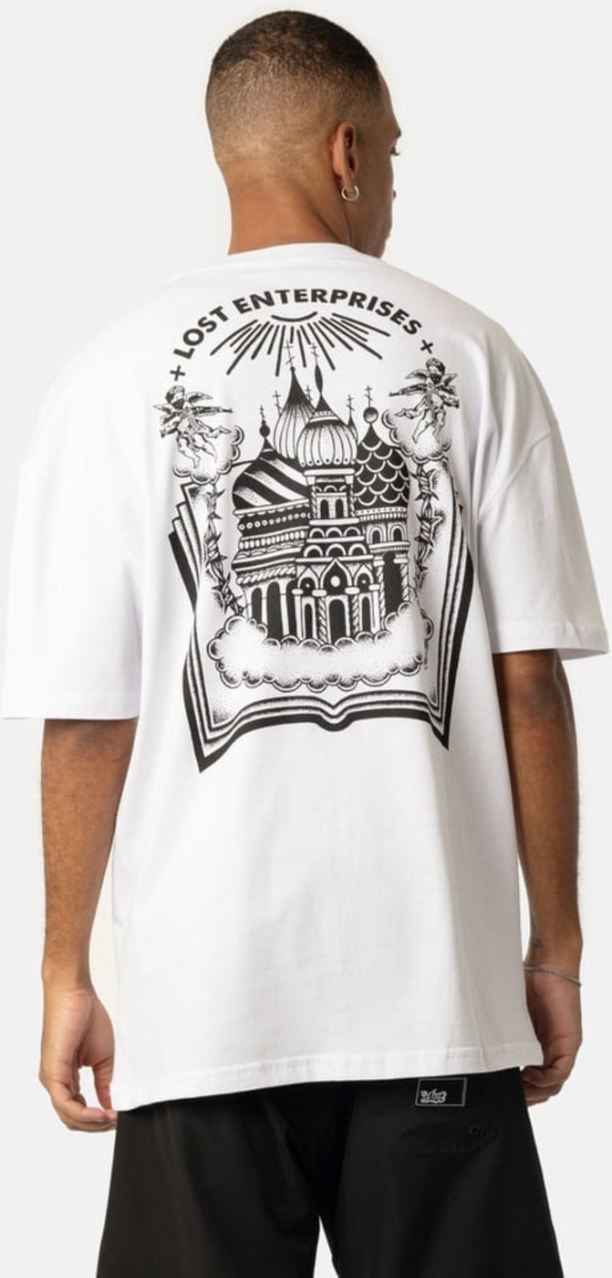 Imagem principal Camiseta Box Fit Lost Church Enterprises branco Lost branco