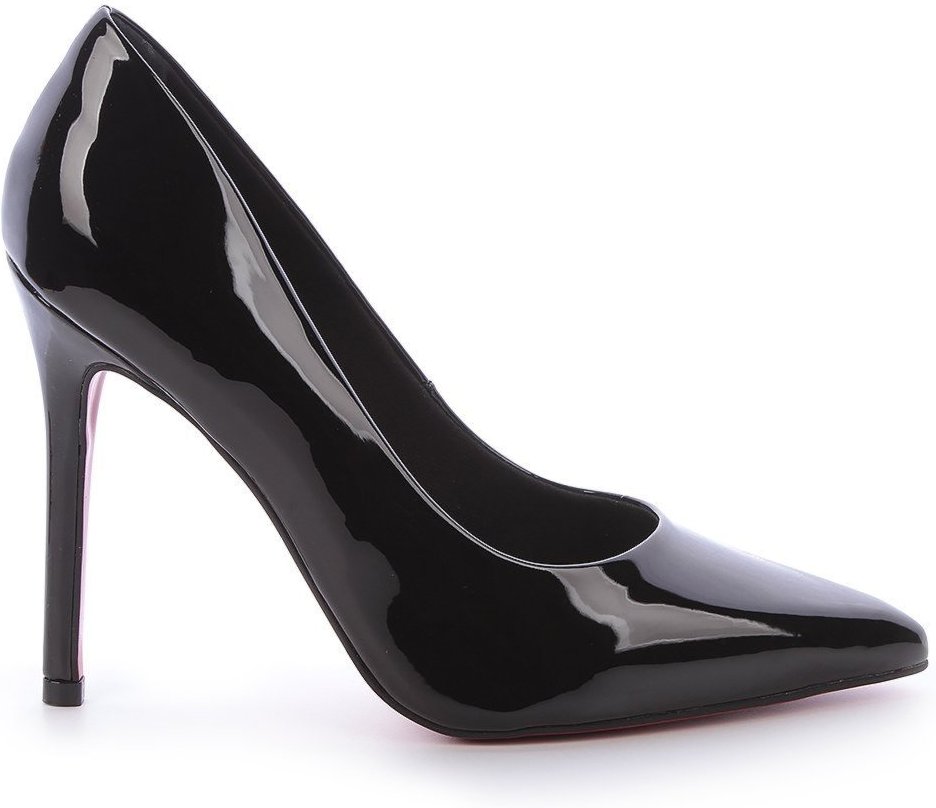 SCARPIN HELO DI VALENTINI VERNIZ- SOLA VERMELHA