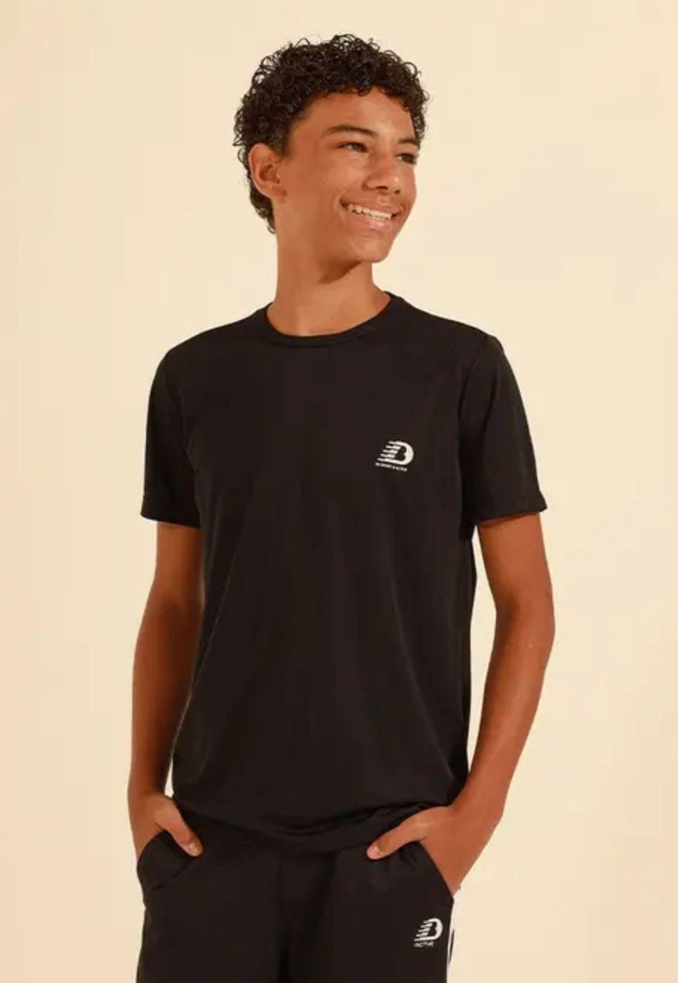 Imagem principal Infantil - Camiseta Dryfit Barcelona Banana Danger preto Banana Danger preto