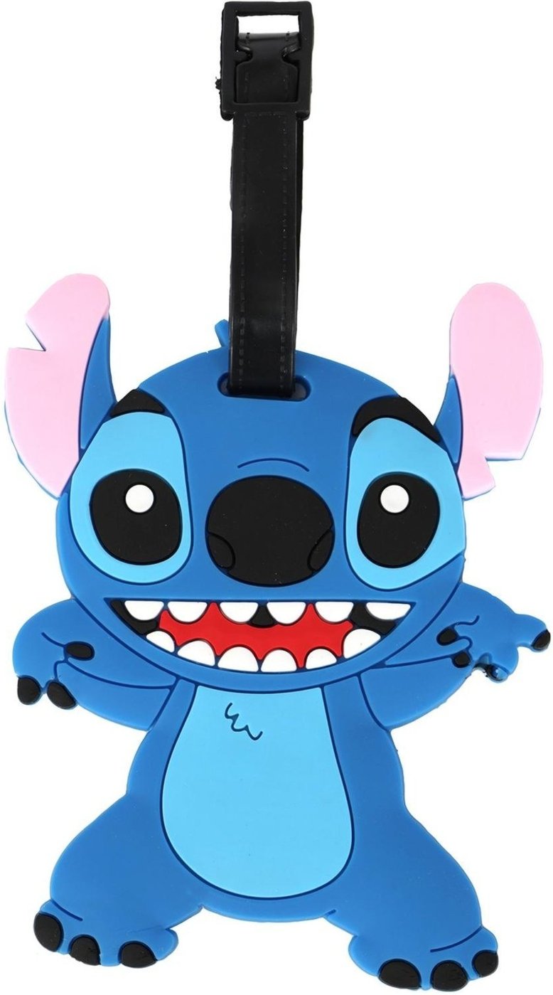 Imagem principal Infantil - Identificador de Bagagem Emborrachado Stitch Disney Luxcel azul Luxcel azul