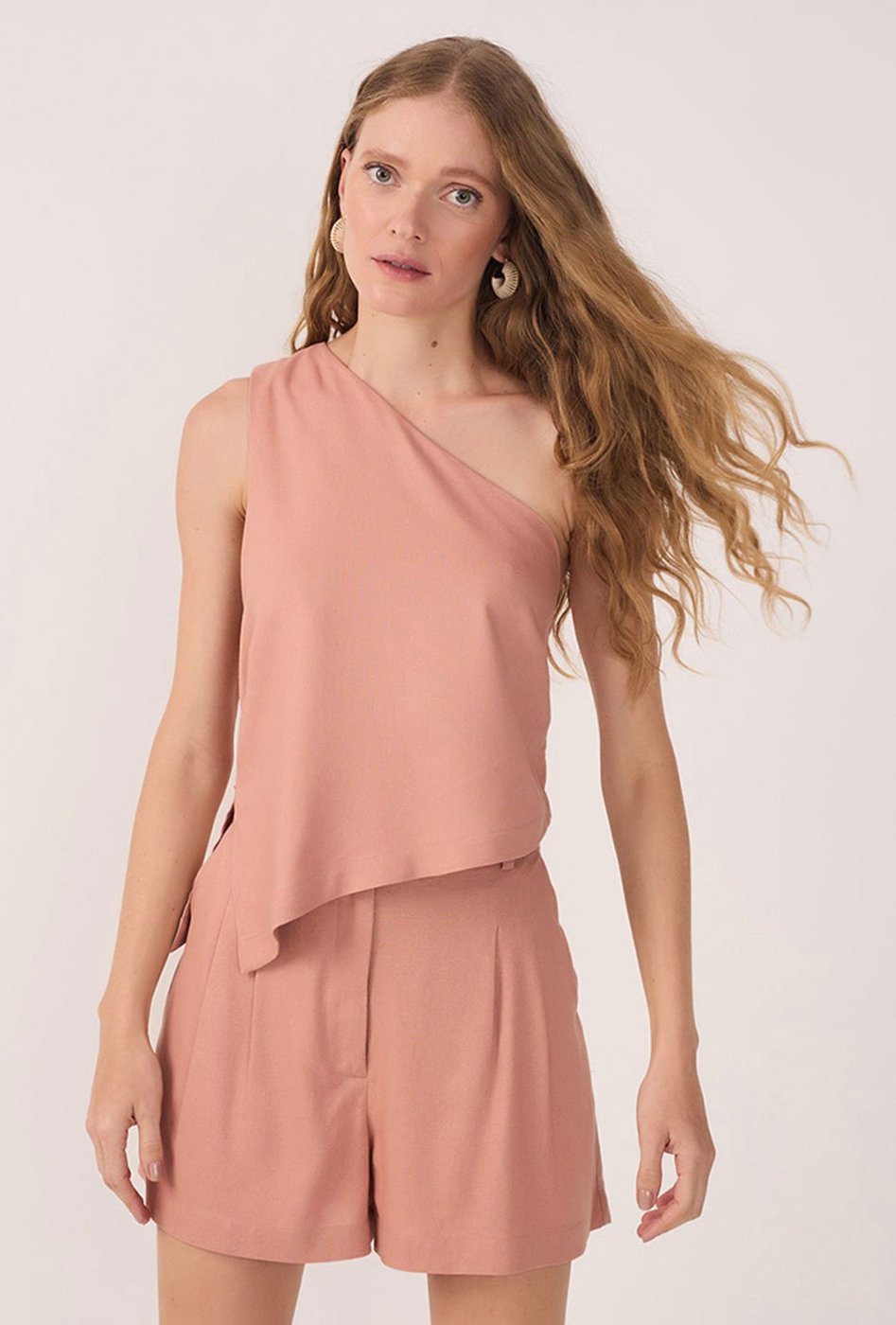 Imagem principal Blusa Dress To Reta Assimétrica rosa Dress to rosa