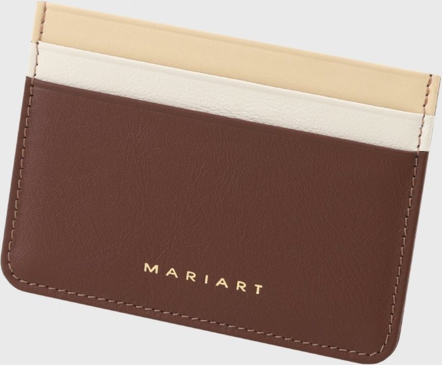 Porta-Cartão Couro Mariart Fruto Cacau