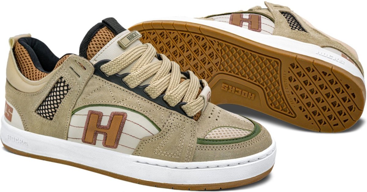 Imagem principal Tênis Hocks Bold Buck Unissex Marrom bege Hocks bege