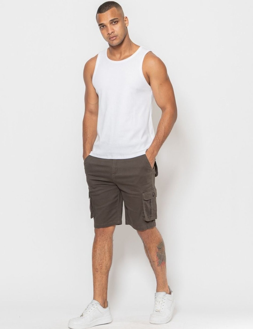 Imagem principal Bermuda Masculina Sarja Masculina Cargo Crocker - 50025 cobre Crocker cobre