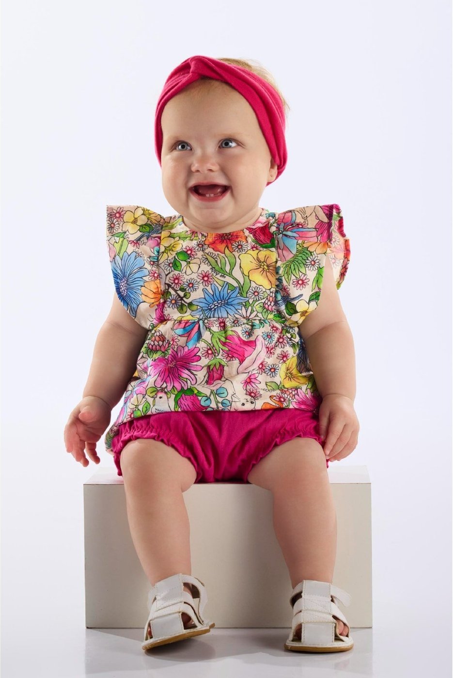 Imagem principal Infantil - Conjunto Blusa e Calcinha Up Baby branco Up Baby branco