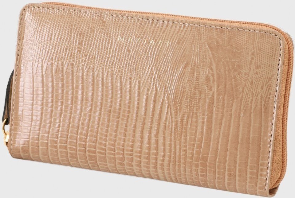 Imagem principal Carteira Couro Mariart Zíper 121N Nude bege nude Mariart bege nude