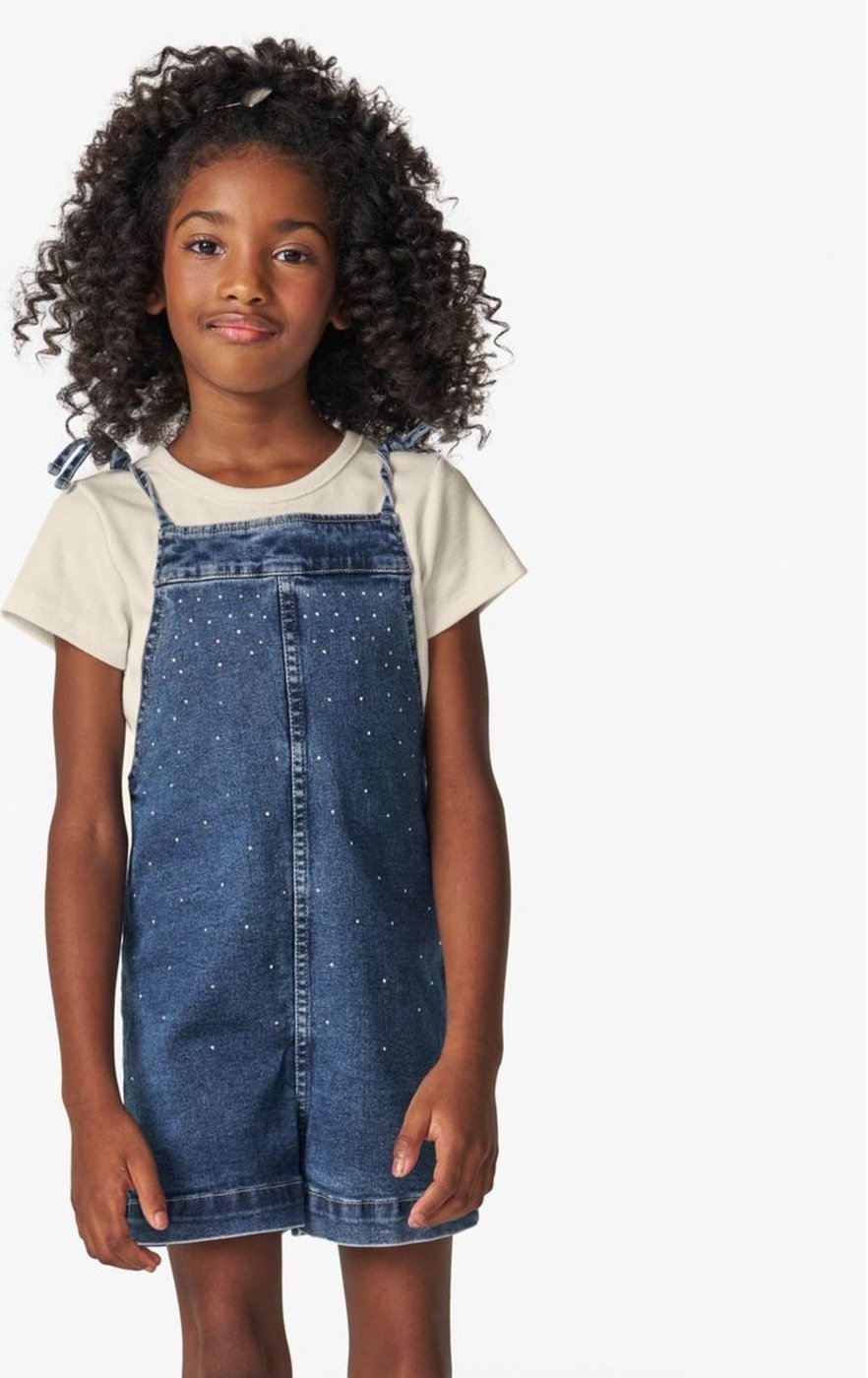 Infantil - Conjunto Blusa com Jardineira Trick Nick