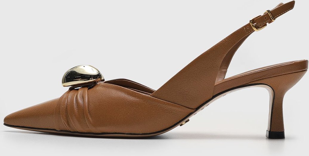 Scarpin Slingback Vicenza Aplicação