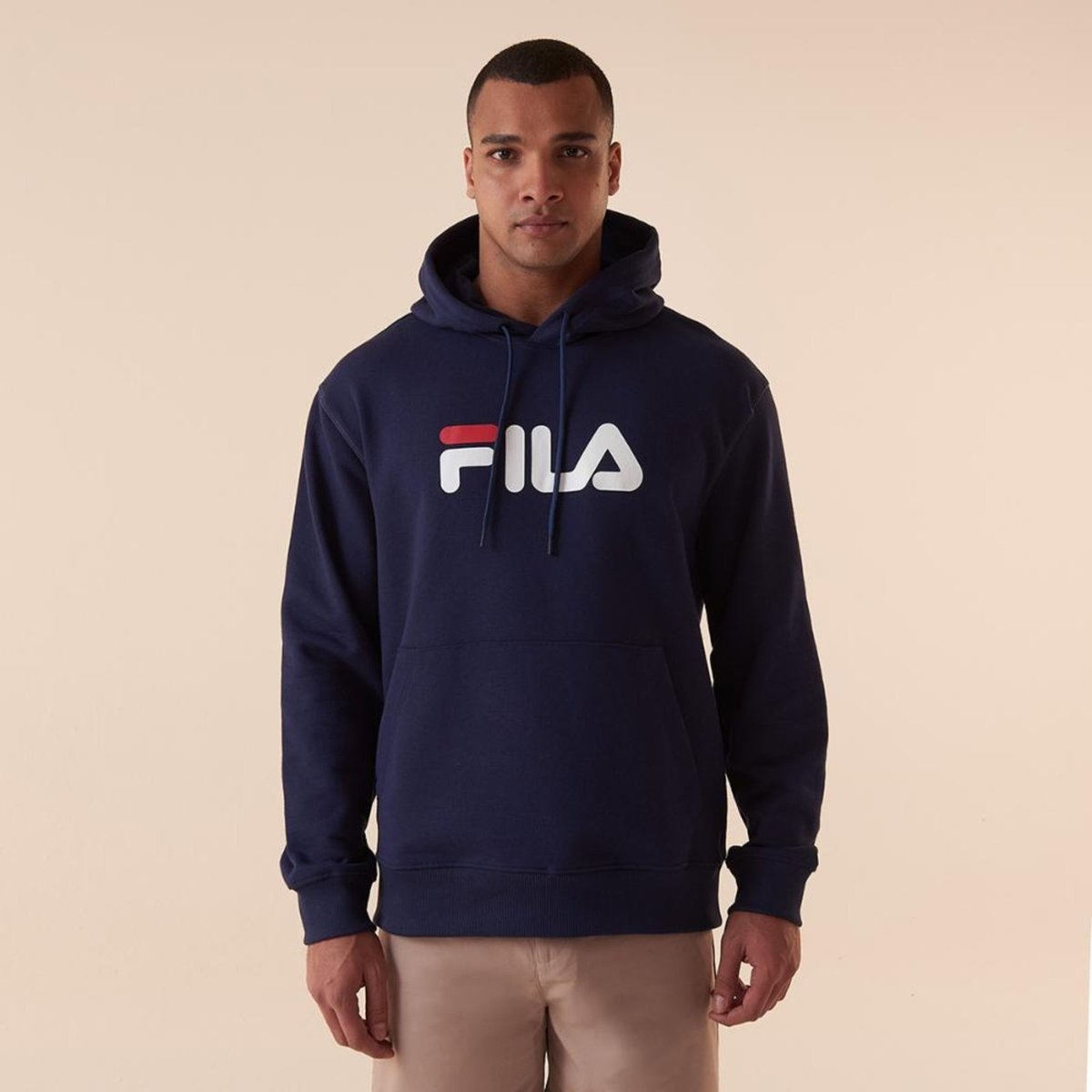 Imagem principal Casaco Com Capuz Fila Comfort Letter III Masculino incolor Fila incolor