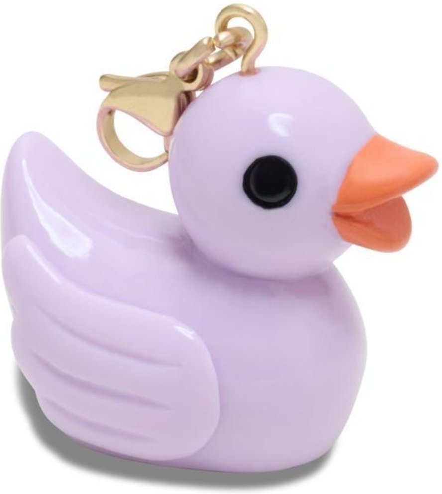 Infantil - Jibbitz™ Pingente de Pato de Borracha Roxa
