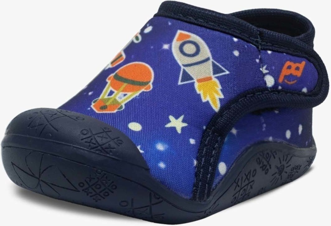 Imagem principal Infantil - Tenis Meia Menino Popidi Calce Facil Recem Nascido Aereo azul marinho Pópidí azul marinho