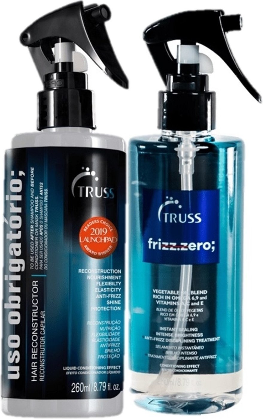 Kit Truss Frizz Obrigatorio Dupla Disciplinante (2 Produtos)