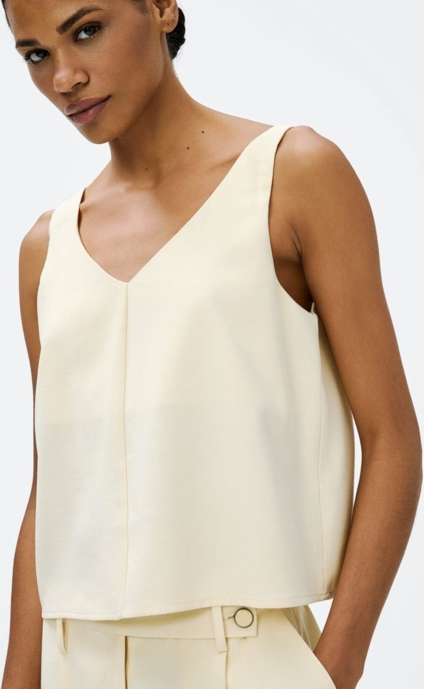 Imagem principal Regata Feminina Decote V Peachtouch Hering preto Hering preto