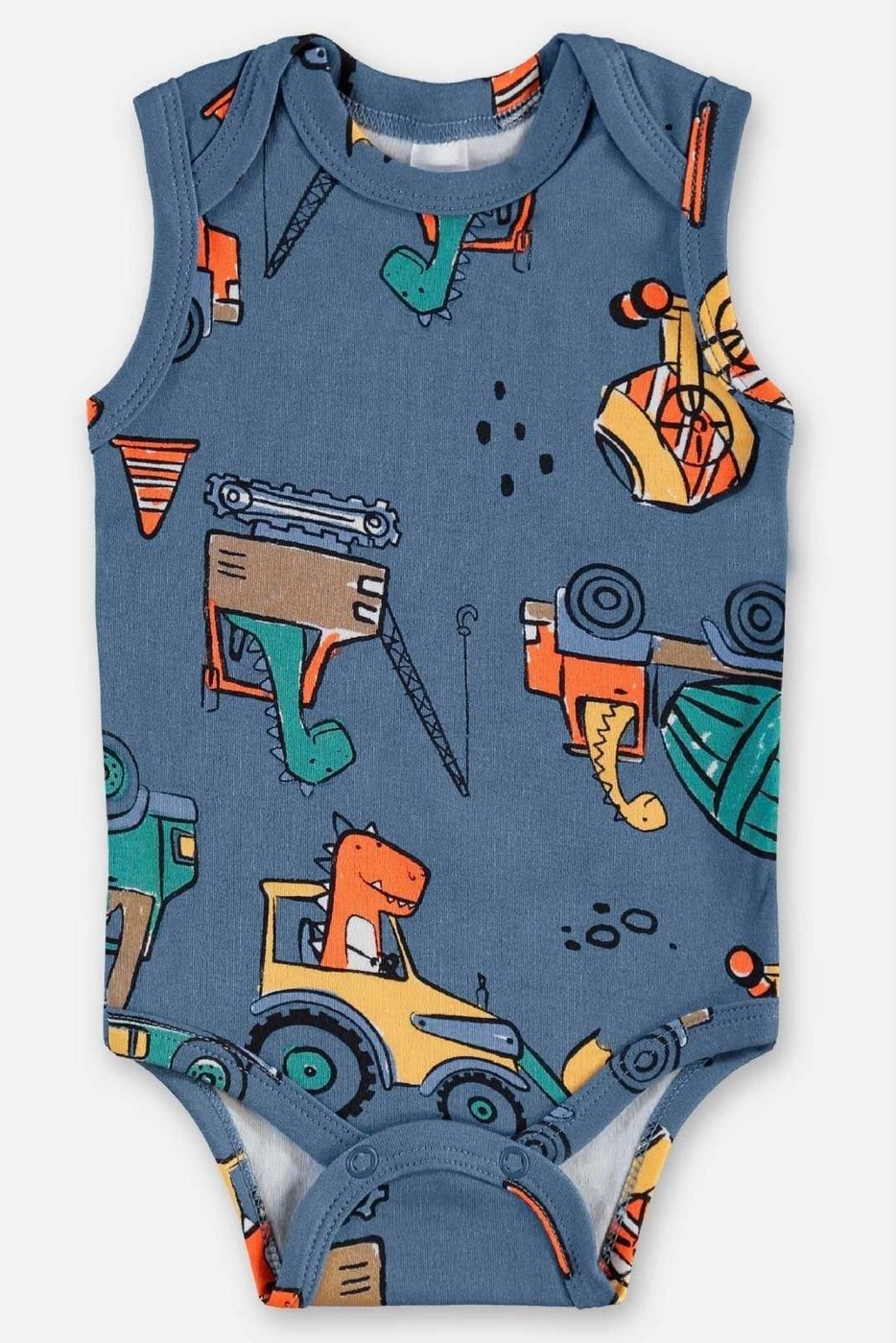 Imagem principal Infantil - Body Regata em Suedine Menino Up Baby azul Up Baby azul