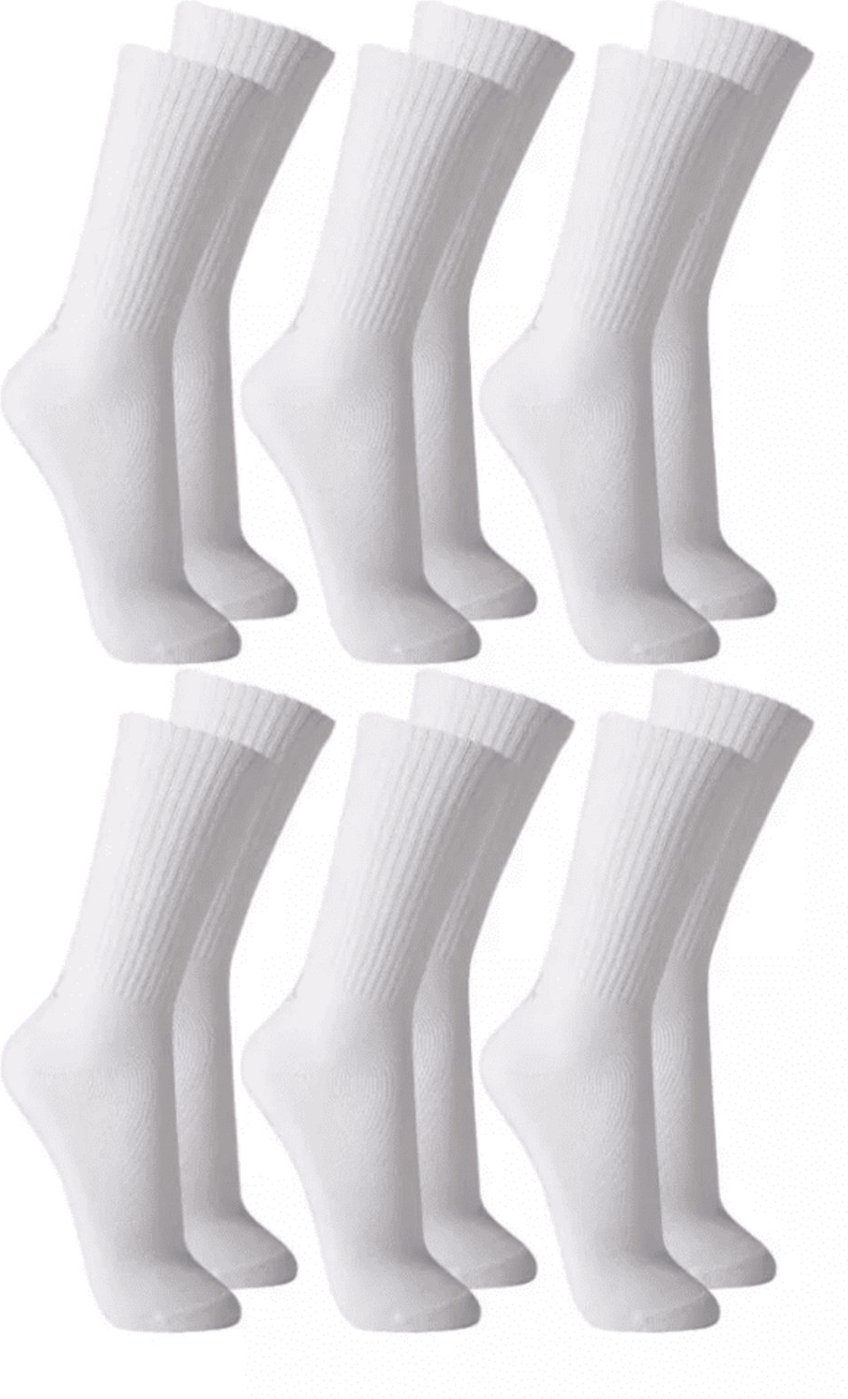 Kit 6 Meias Lupo Sport Cano Longo 3292