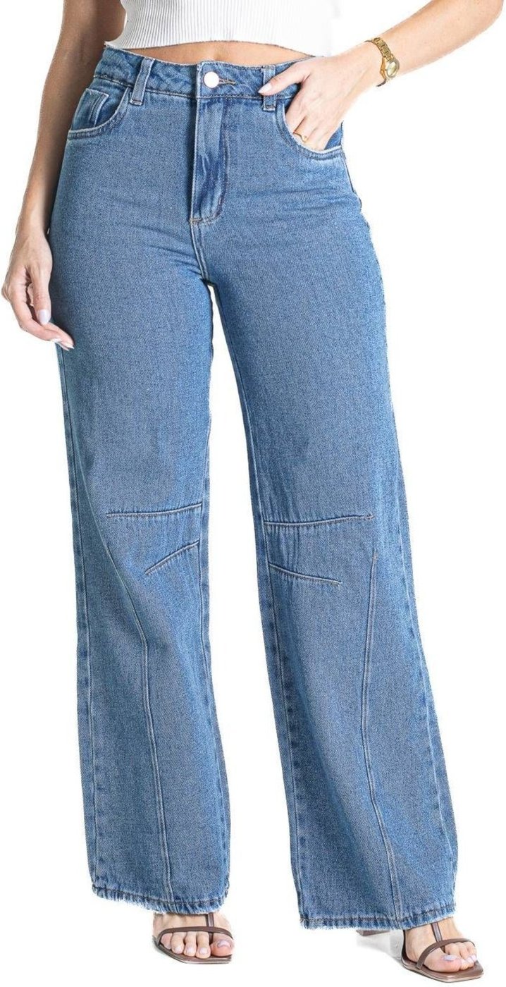 Calça Jeans Sawary Wide Leg - 281257