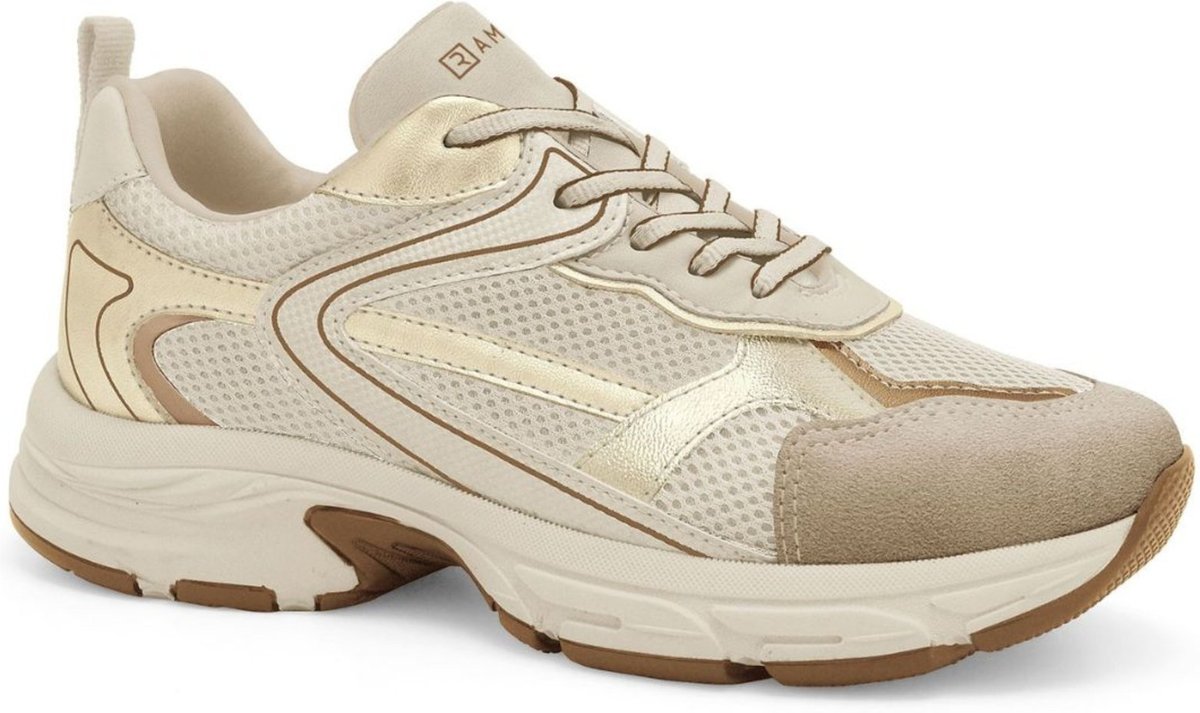 Imagem principal Tênis Feminino Ramarim Jogging Leve Casual 2578203-2 bege RAMARIM bege