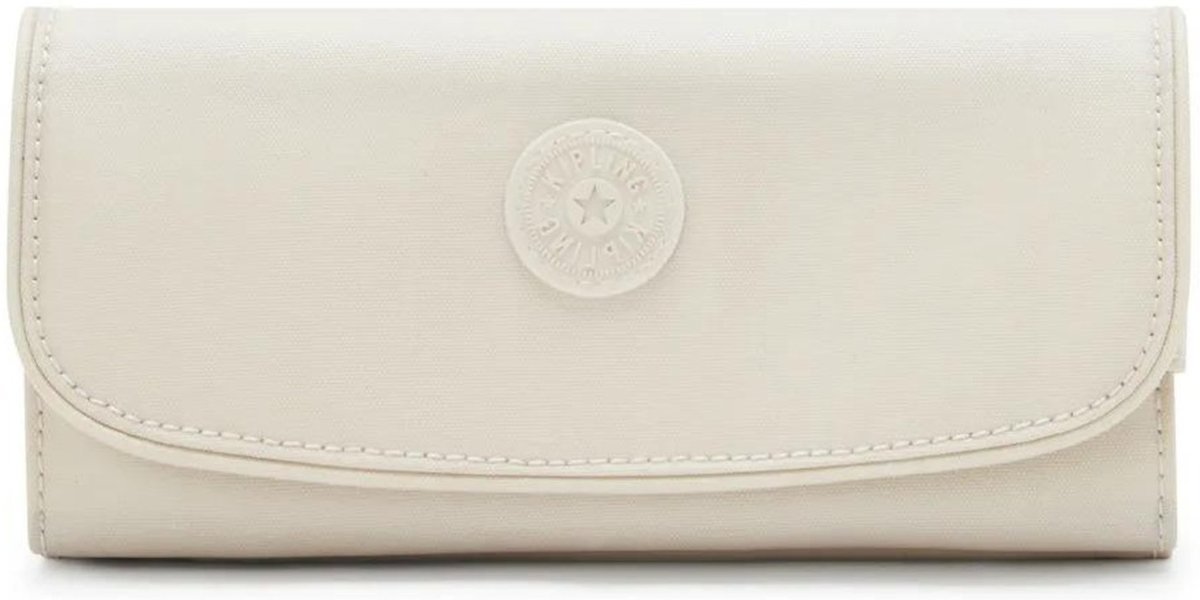 Carteira Kipling Money Land Beige Pearl