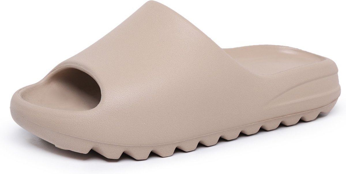 Imagem principal Chinelo Slide Masculino Yeeze Nuvem EVA Ortopédico Anatômico Moderno OUSY SHOES bege OUSY SHOES bege