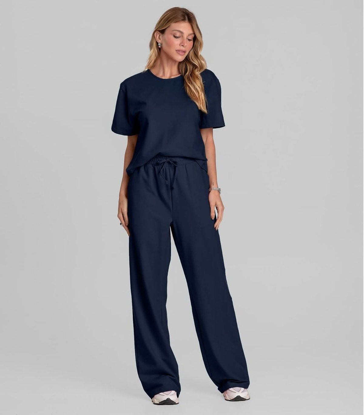 Imagem principal Conjunto Feminino em Molecotton Dianna rosa Dianna rosa