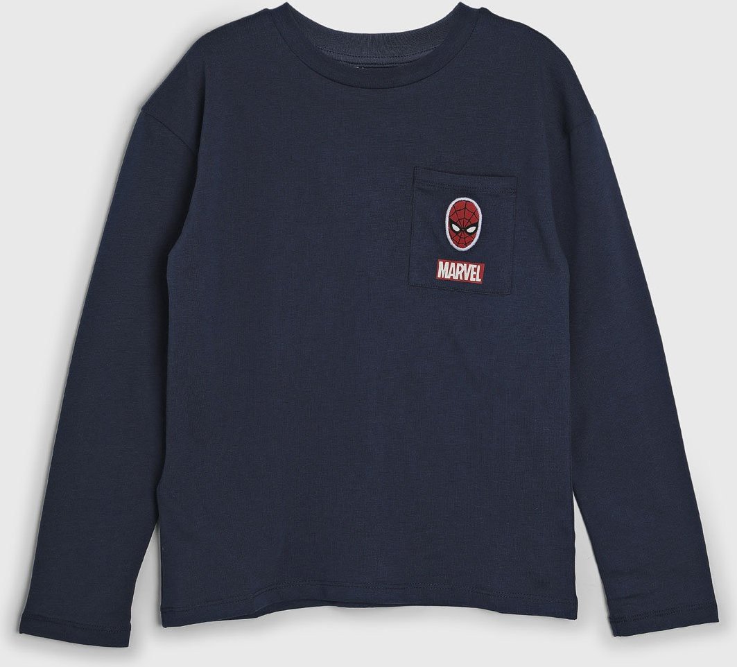 Imagem principal Infantil - Camiseta MANGO Homem-Aranha Mango Kids azul marinho Mango Kids azul marinho