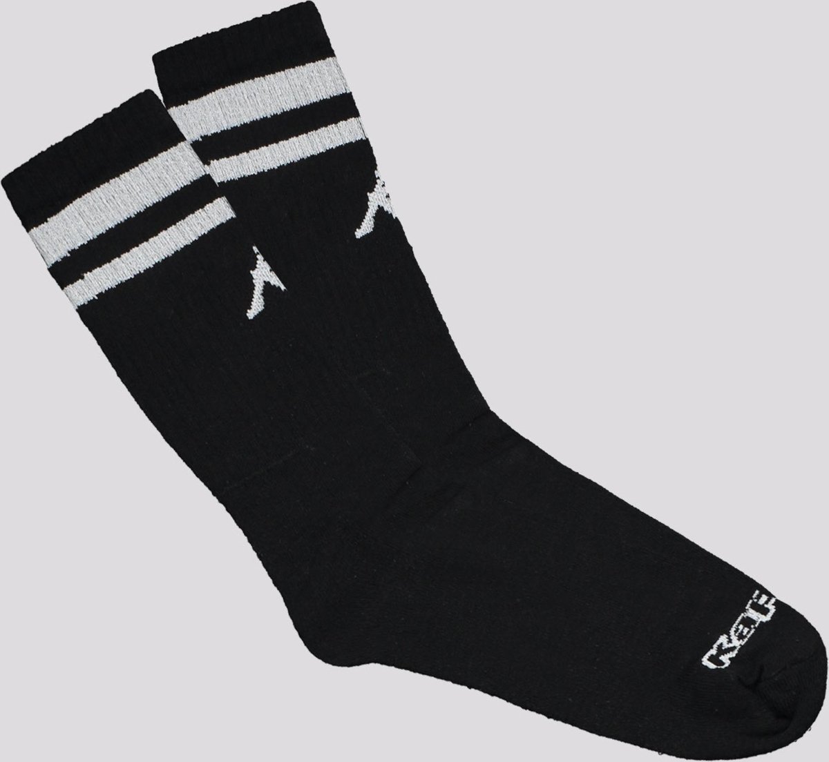 Meia Kappa Sport Cano Alto Preta