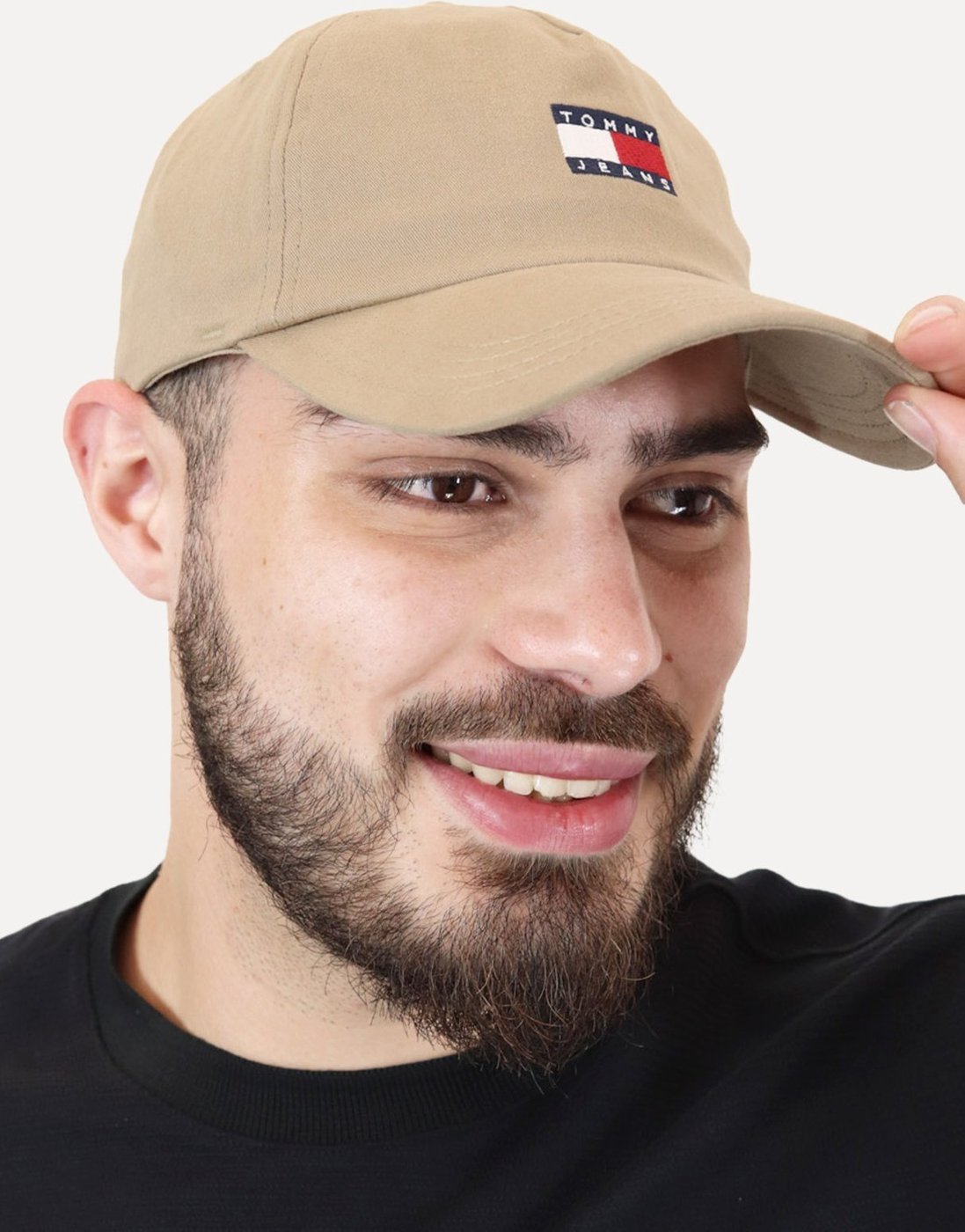 Imagem principal Boné Tommy Jeans Masculino Heritage Structured Claro marrom Tommy Jeans marrom