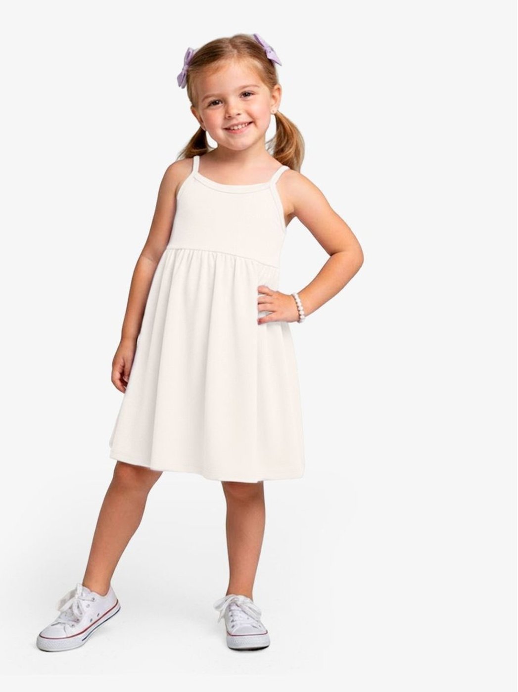 Infantil - Vestido Menina de Alças Select