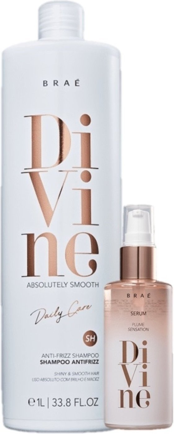 Kit BRAE Divine Efeito Liso Duradouro (2 Produtos)