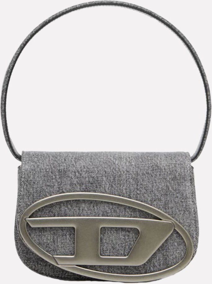 Imagem principal Bolsa Diesel Feminina 1DR Shoulder Bag X08396 Preta Mescla Jeans preto Diesel preto