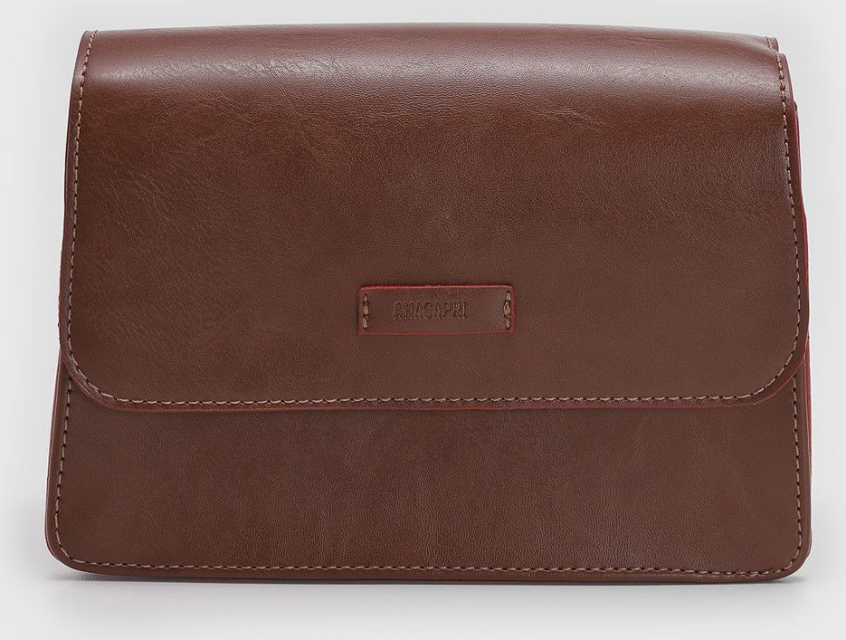 Bolsa Feminina Anacapri Alça Listrada Camel