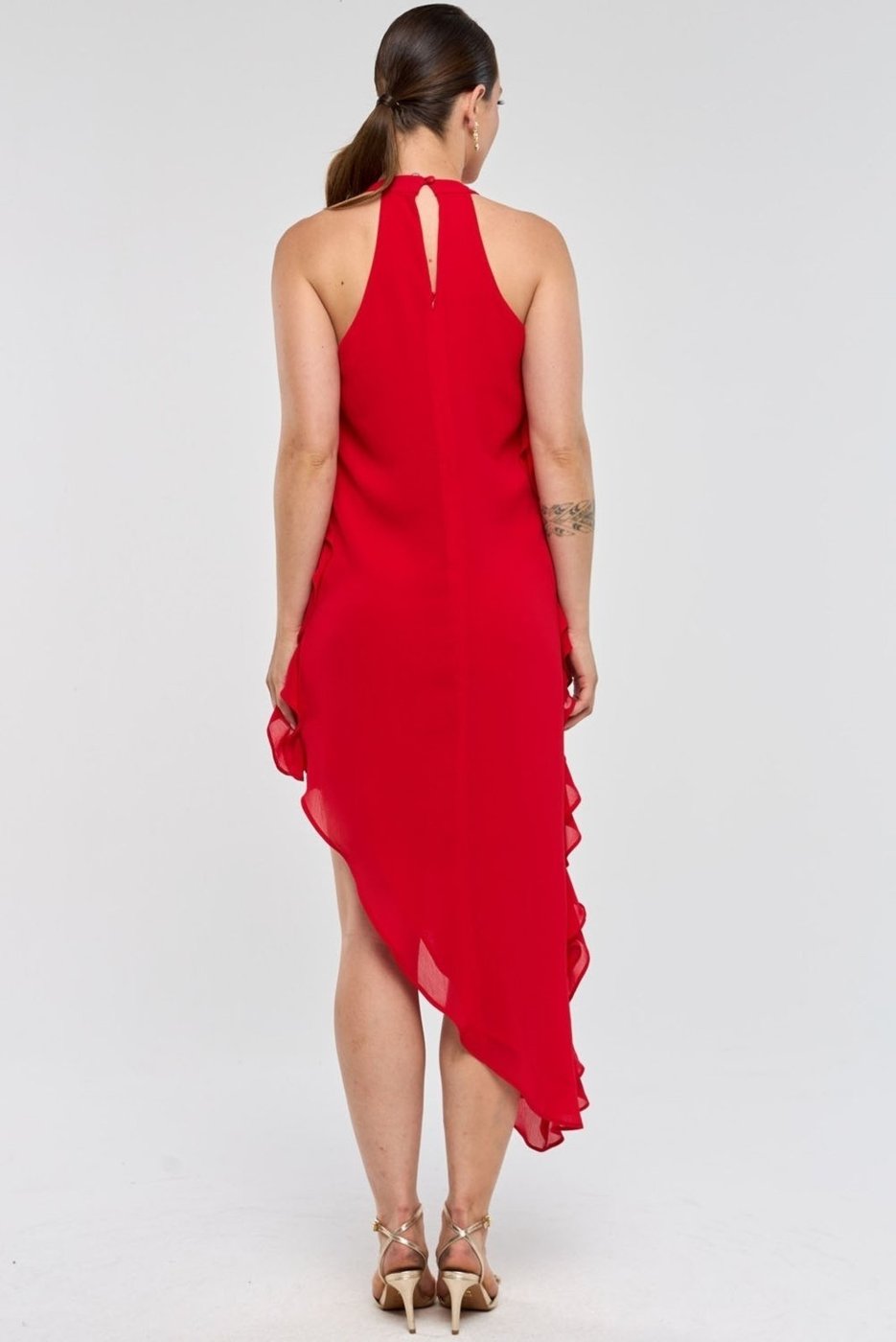 Vestido Midi PKS Frente Única