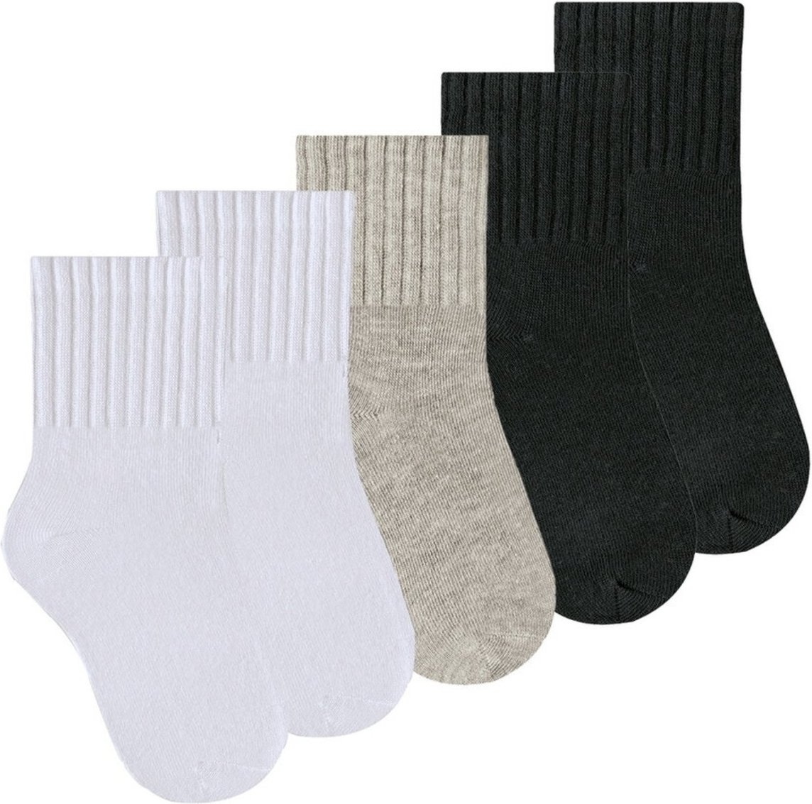 Kit com 5 Meias Cano Médio Selene