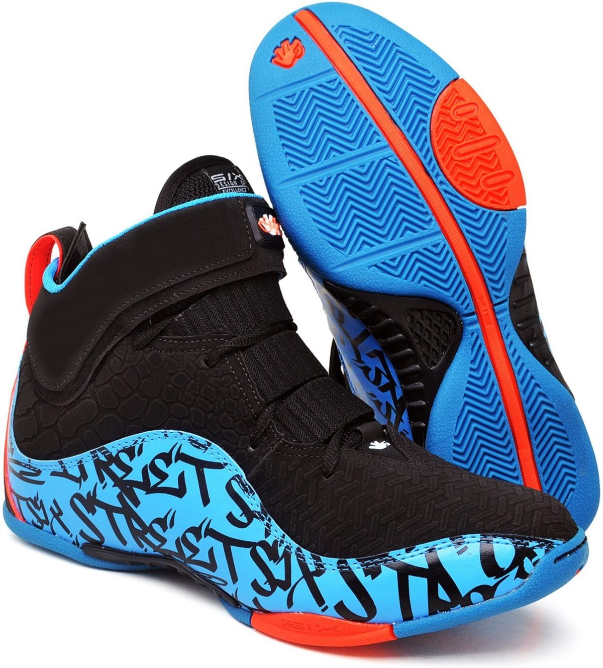 Tênis Basquete Masculino Impact Six Street Preto Com