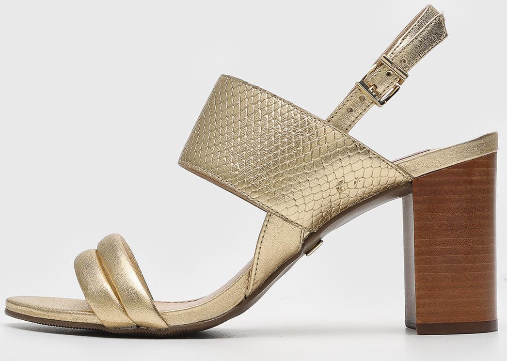 Sandália Jorge Bischoff Tiras Dourada