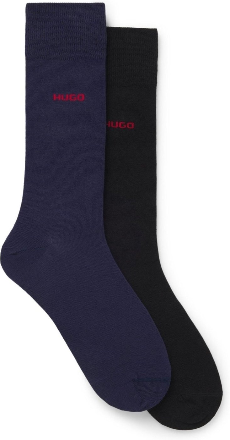 Imagem principal Pack De Dois Pares De Meias De Comprimento Regular HUGO azul HUGO azul