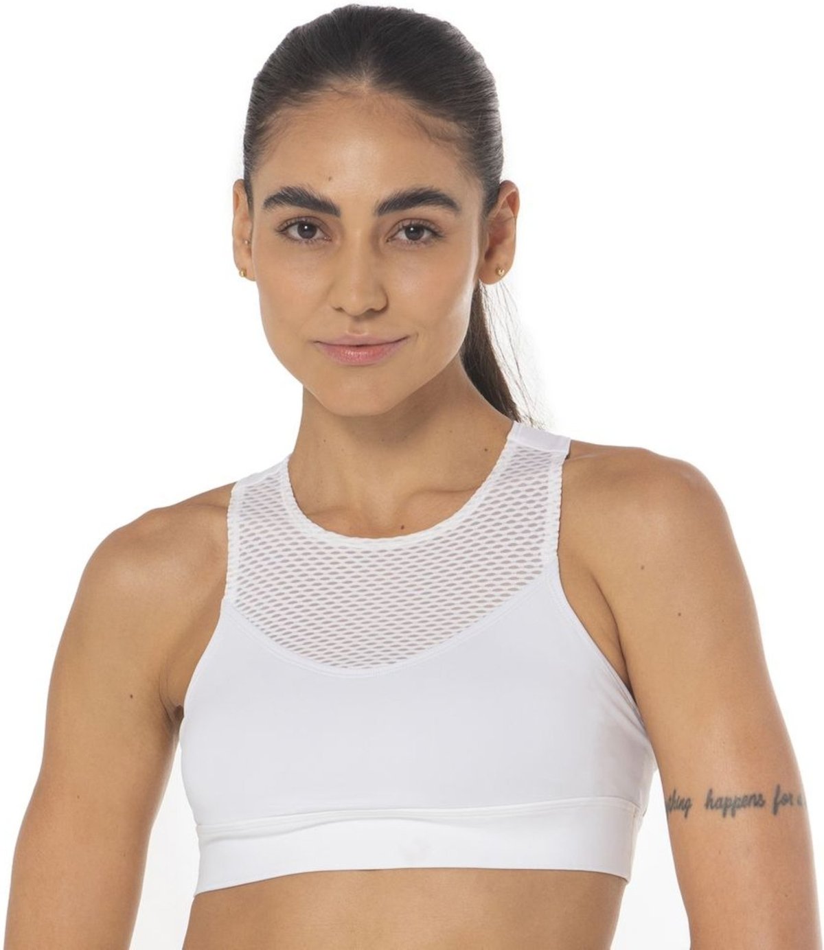 Imagem principal Top de Tennis Mizuno Padded Feminino branco Mizuno branco