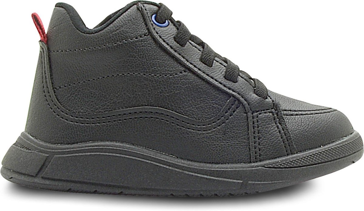 Imagem principal Infantil - Tênis Abotinado Masculino Pé com Pé Botinha Cano Alto Meninos preto Pé com pé preto