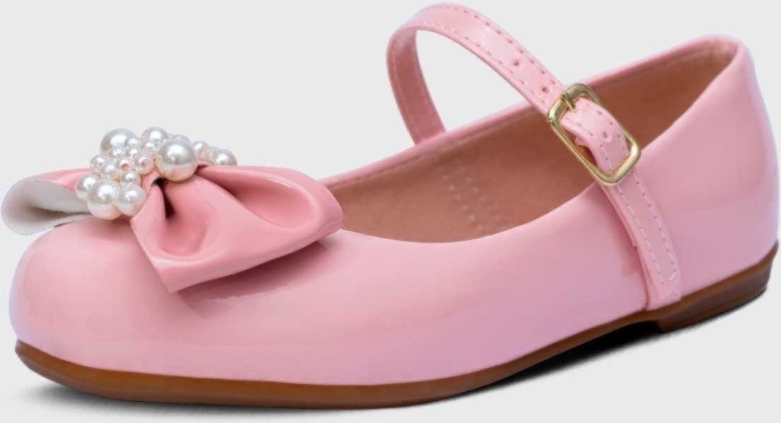 Imagem principal Infantil - Sapatilha Popidi Feminina Laço Perola rosa Pópidí rosa