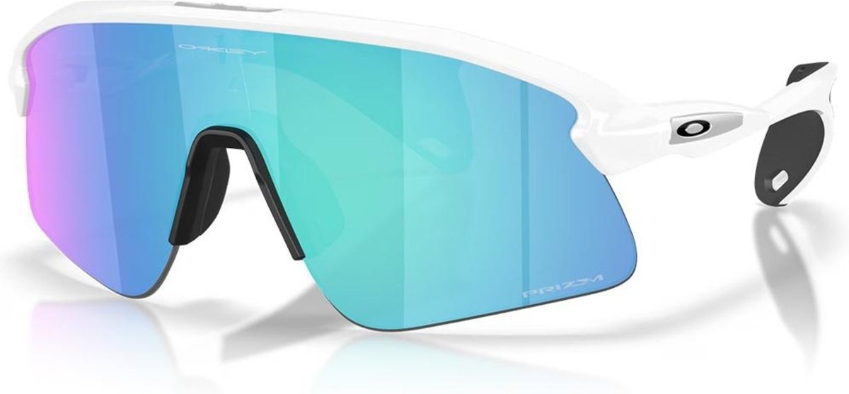 Imagem principal Óculos de Sol Oakley Stunt Devil Matte White Prizm Sapphire preto white Oakley preto white