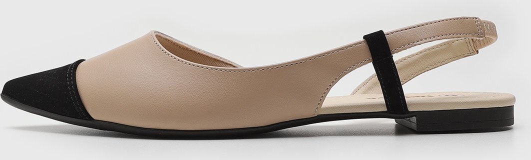 Sapatilha Slingback cê Ponta Nobuck