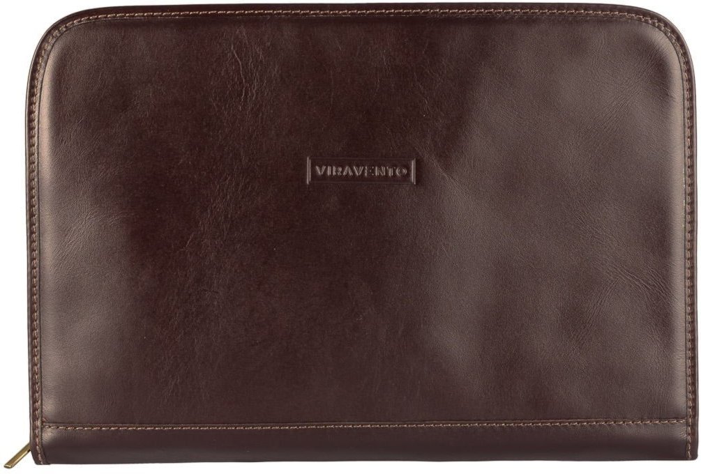 Imagem principal Pasta Vira Vento Envelope De Couro Flat - Café preto Vira Vento preto