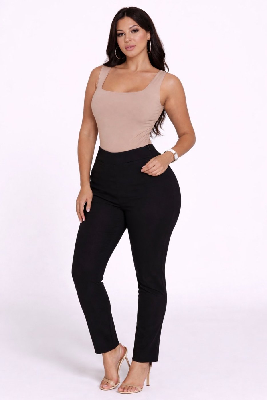 Imagem principal Body D Bell Outlet Fashion Liso café D BELL OUTLET FASHION café