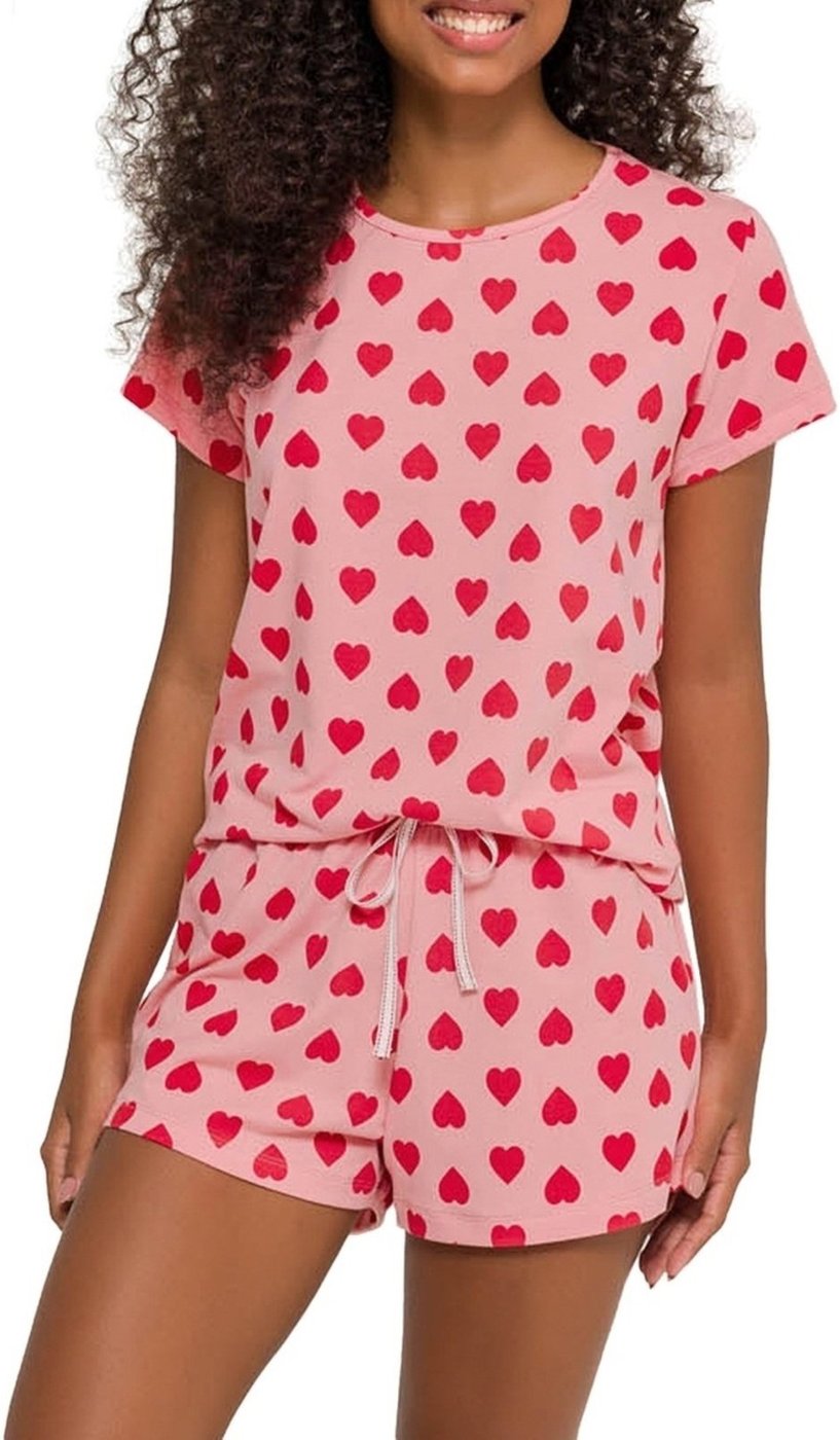 Pijama Feminino Curto Espaço Pijama 4010218
