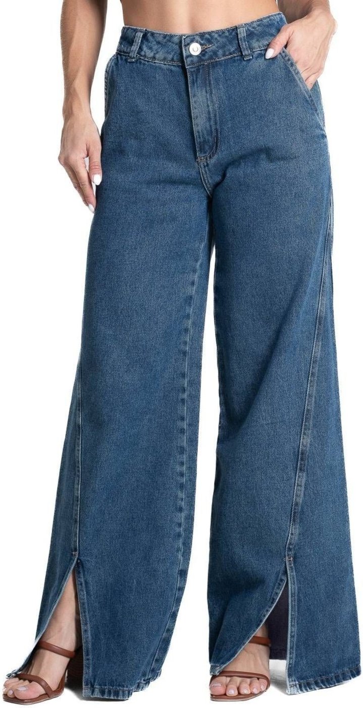 Calça Jeans Sawary Wide Leg - 281716