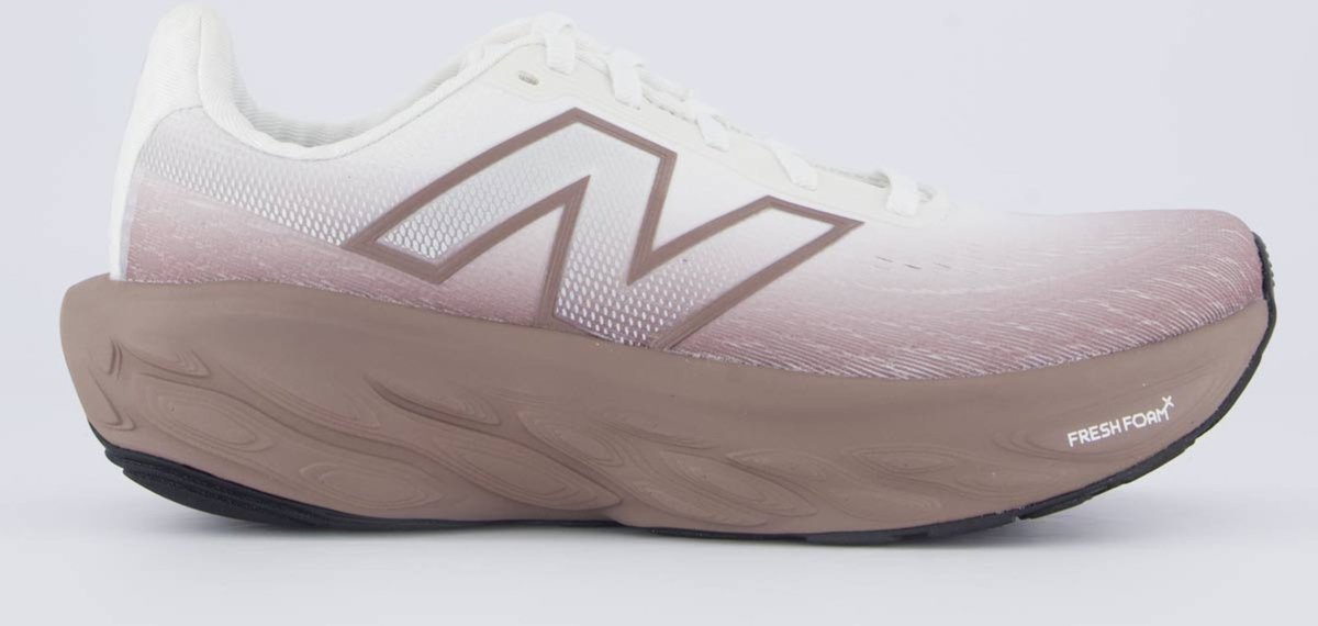 Imagem principal Tênis New Balance Fresh Foam X 1080 V14 Feminino e Marrom branco New Balance branco
