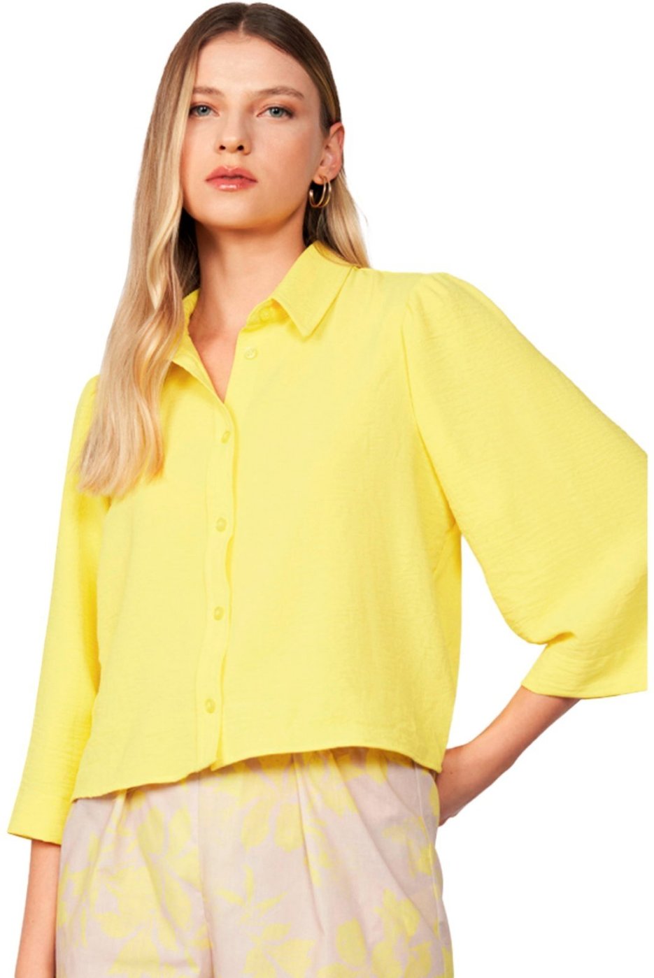 Imagem principal Camisa Acostamento Fashion Pr25 Bright Feminino verde Acostamento verde